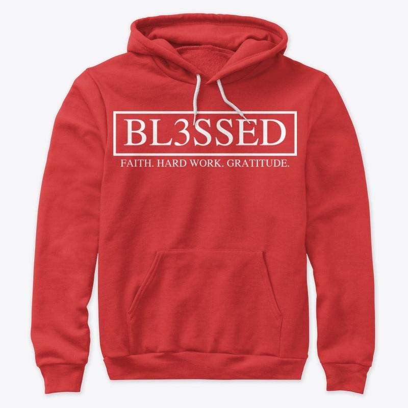 Red BL3SSED Hoodie